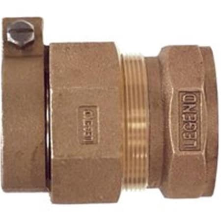 Legend Valve Legend Valve & Fitting 313-275NL 1 In. Pack x Fpt Coupling 4341897